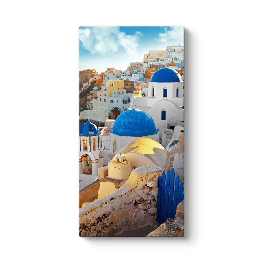 Santorini Evler Tablosu - Model 7